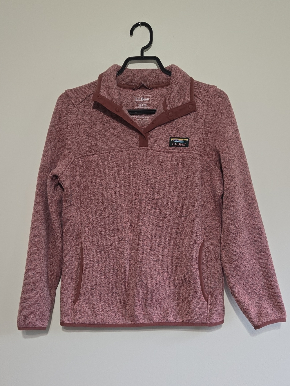 L.L. Bean Sweater Fleece Pullover